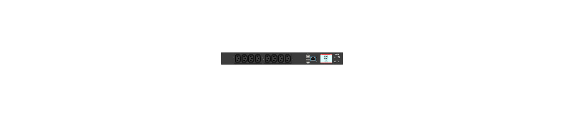 Raritan Px3-1200R Power Distribution Unit (Pdu) 8 Ac Outlet(S) 1U Black