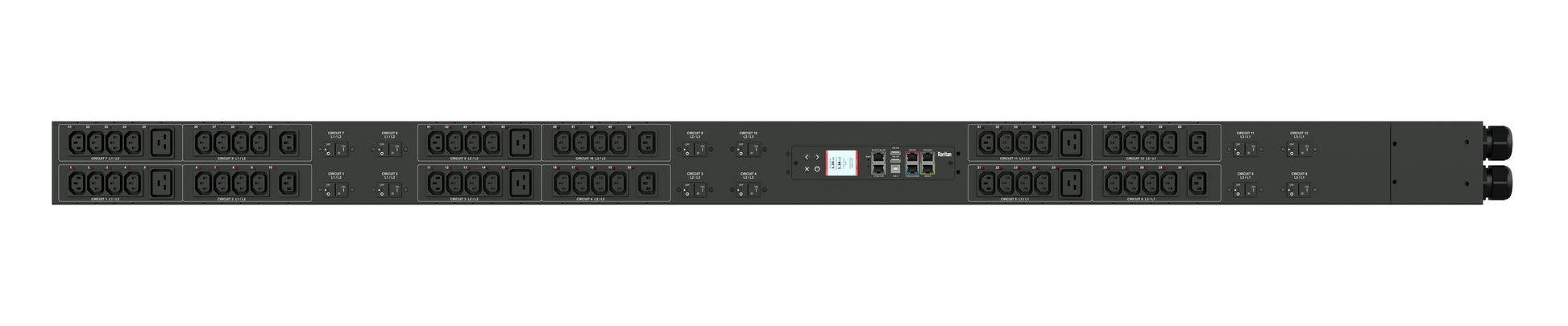 Raritan Px3-4197X2U Power Distribution Unit (Pdu) 60 Ac Outlet(S) 0U Black