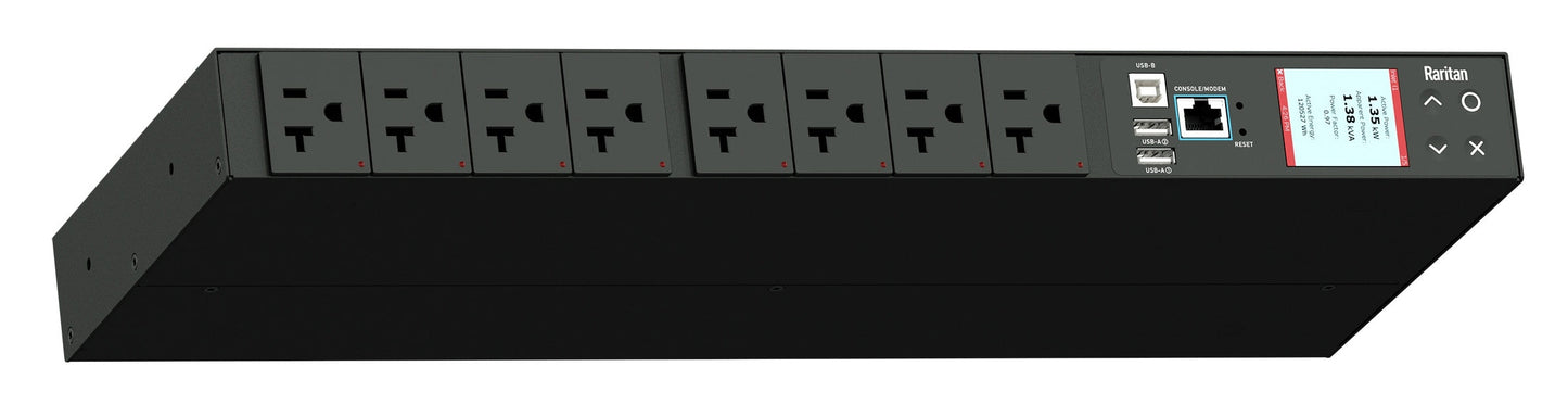 Raritan Px3-5146R Power Distribution Unit (Pdu) 8 Ac Outlet(S) 1U Black