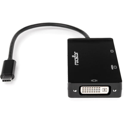 Rocstor Premium Usb-C Multiport Video Adapter 3-In-1
