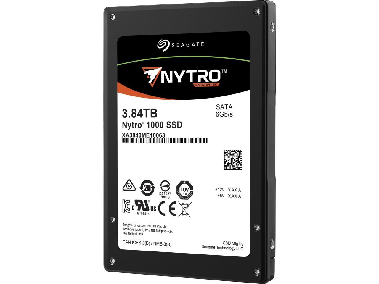 Seagate Nytro 1551 Xa3840Me10063 2.5" 3.84Tb Sata Iii 3D Tlc Solid State Disk - Enterprise