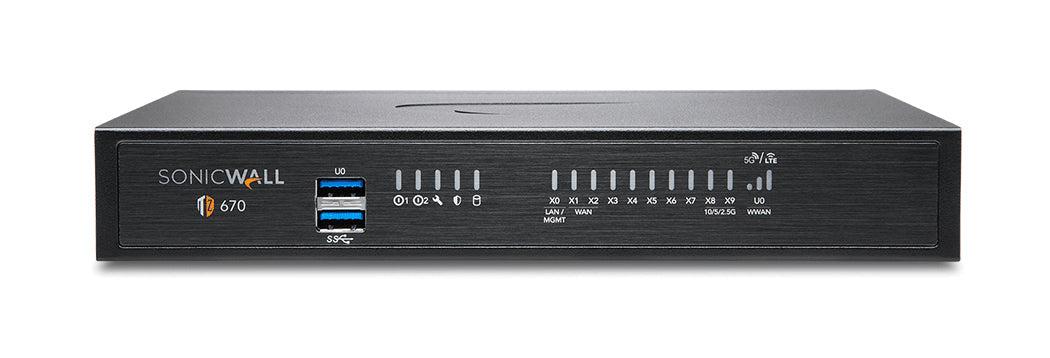 Sonicwall Tz670 Hardware Firewall Desktop 5000 Mbit/S