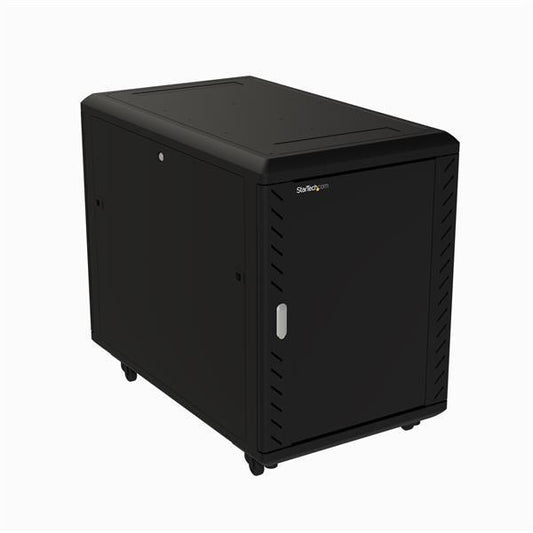 Startech.Com 15U 19" Server Rack Cabinet - 4 Post Adjustable Depth (6-32") Locking Knock Down