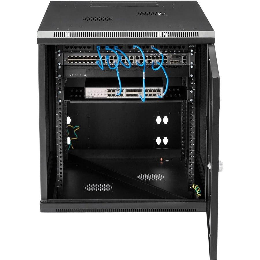 Startech.Com 12U 19" Wall Mount Network Cabinet - 4 Post 24" Deep Hinged Server Room Data Cabinet-