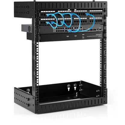 Startech.Com 12U 19" Wall Mount Network Rack - Adjustable Depth 12-20" 2 Post Open Frame Server Room