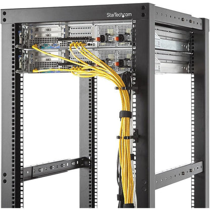 Startech.Com 1U Vertical Server Rack Cable Management D-Ring Hook - 1.8X3.9In (4.5X10Cm)