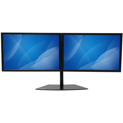 Startech.Com Dual-Monitor Stand - Horizontal - Black