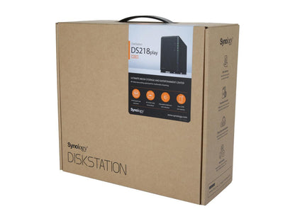 Synology Diskstation Ds218Play 2-Bay Desktop Nas For Home & Soho