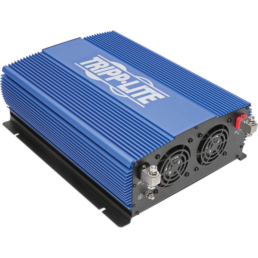 Tripp Lite 2000W Heavy-Duty Mobile Power Inverter With 4 Ac/2 Usb - 2.0A/Battery Cables