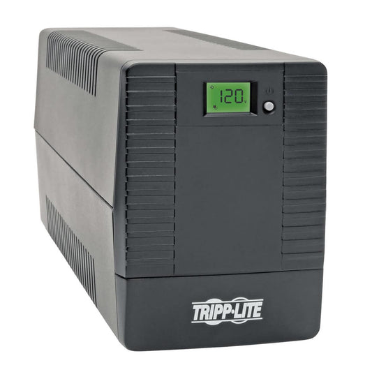 Tripp Lite 500Va 360W Line-Interactive Ups With 6 Outlets - Avr, 120V, 50/60 Hz, Lcd, Usb, Tower