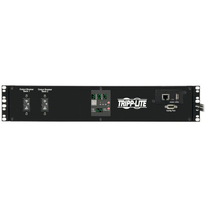 Tripp Lite 5Kw Single-Phase Ats/Switched Pdu, 208V (16 C13, 2 C19 & 1 L6-30R) 2 L6-30P Input Cords, 2U Rack-Mount