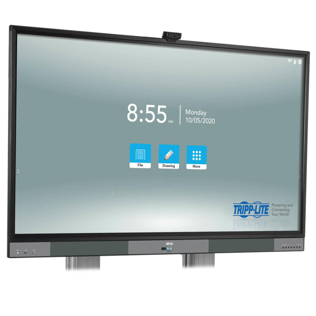 Tripp Lite Dmtp55No Interactive Flat-Panel Touchscreen Display, 4K @ 60 Hz, Uhd, 55 In.