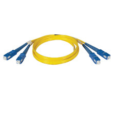 Tripp Lite Duplex Singlemode 8.3/125 Fiber Patch Cable (Sc/Sc), 9M