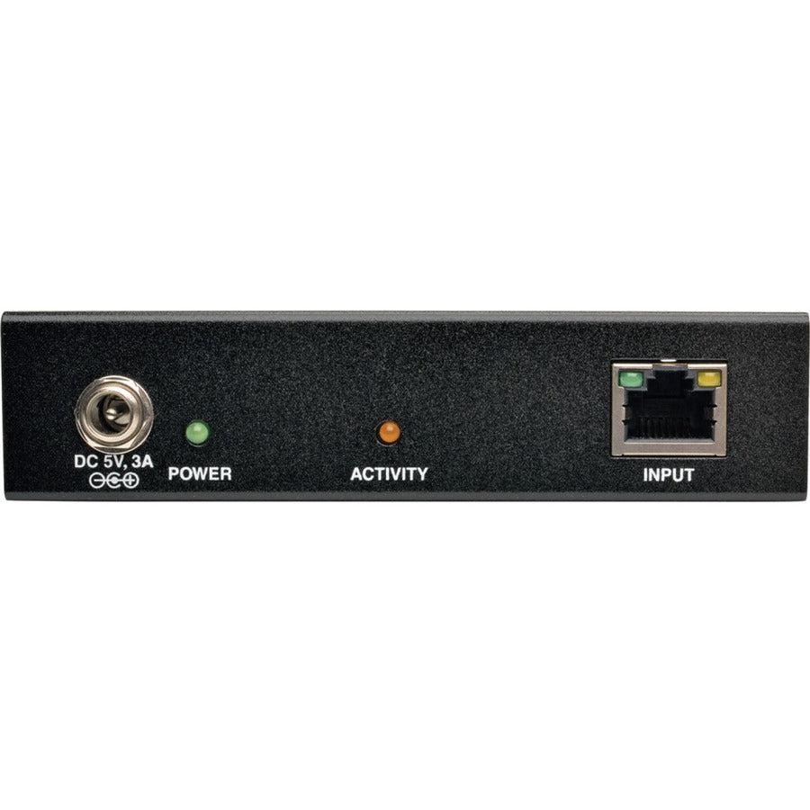 Tripp Lite Hdbaset Hdmi Over Cat5E/6/6A Extender Receiver, Serial And Ir, 4K X 2K Uhd/1080P, Up To 328 Ft. (100 M)