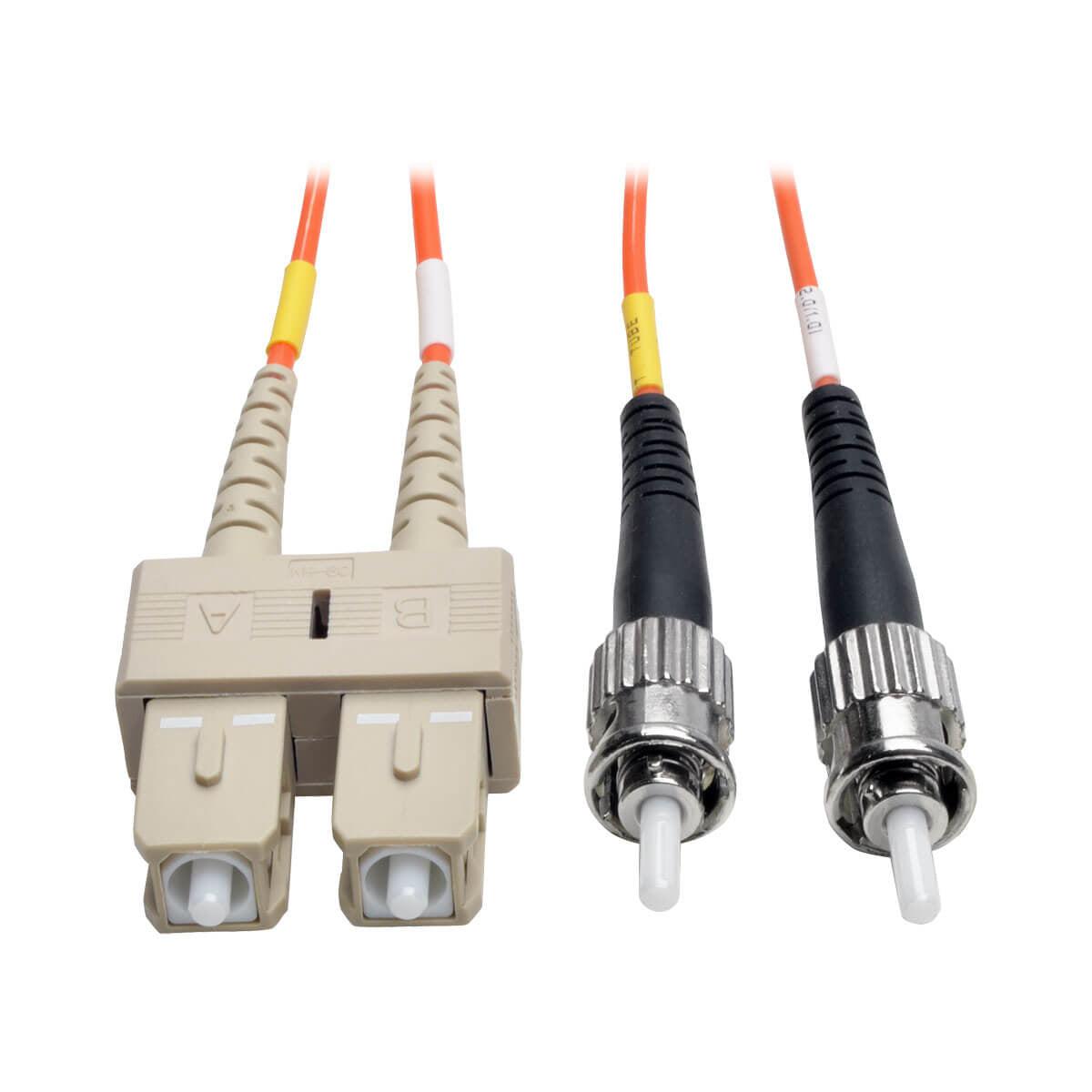 Tripp Lite N504-02M Duplex Multimode 50/125 Fiber Patch Cable (Sc/St), 2M (6 Ft.)