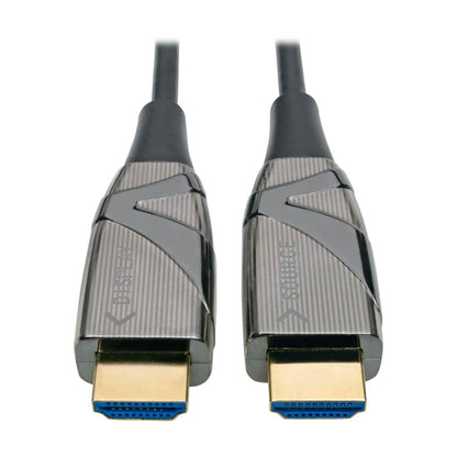 Tripp Lite P568-100M-Fbr 4K Hdmi Fiber Active Optical Cable (Aoc) - 4K 60 Hz, Hdr, 4:4:4 (M/M), 100 M