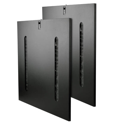 Tripp Lite Sr42Sidept Smartrack Pass-Through Side Panel With Key-Locking Latches For 42U Server Rack Cabinet, 2 Panels