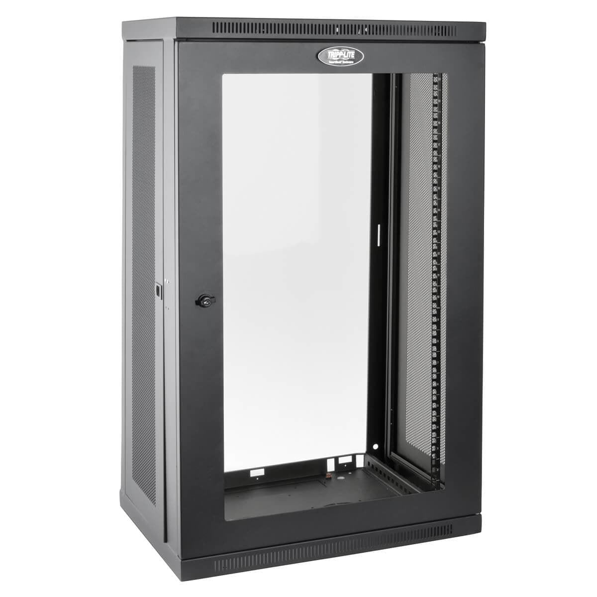 Tripp Lite Srw21Ug Smartrack 21U Low-Profile Switch-Depth Wall-Mount Half-Height Rack Enclosure, Clear Acrylic Window