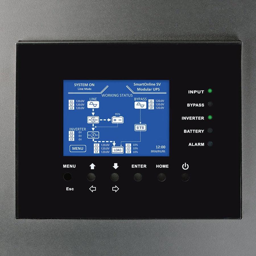 Tripp Lite Smartonline Sv Series 20Kva Medium-Frame Modular Scalable 3-Phase On-Line Double-Conversion 208/120V 50/60 Hz Ups System, 1 Battery Module