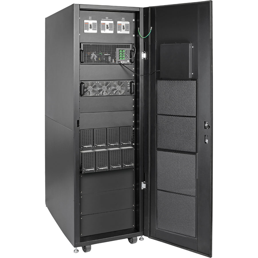 Tripp Lite Svx30Km1P2B Smartonline Svx Series 30Kva 400/230V 50/60Hz Modular Scalable 3-Phase On-Line Double-Conversion Medium-Frame Ups System, 2 Battery Modules