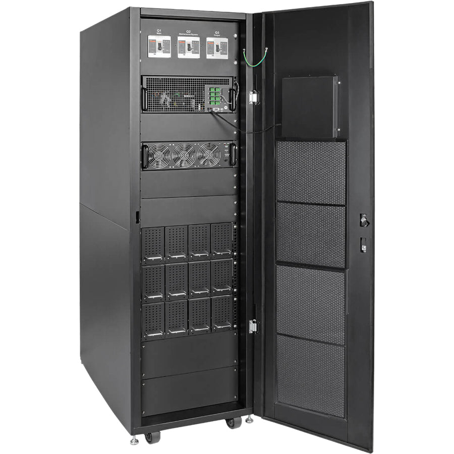 Tripp Lite Svx30Km1P3B Smartonline Svx Series 30Kva 400/230V 50/60Hz Modular Scalable 3-Phase On-Line Double-Conversion Medium-Frame Ups System, 3 Battery Modules