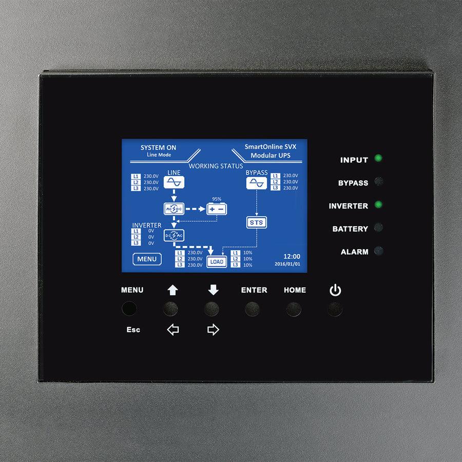 Tripp Lite Svx60Km2P4B Smartonline Svx Series 60Kva 400/230V 50/60Hz Modular Scalable 3-Phase On-Line Double-Conversion Medium-Frame Ups System, 4 Battery Modules