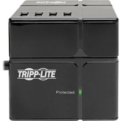 Tripp Lite Tlp368Cubeuam Surge Protector Black 3 Ac Outlet(S) 120 V 2.44 M