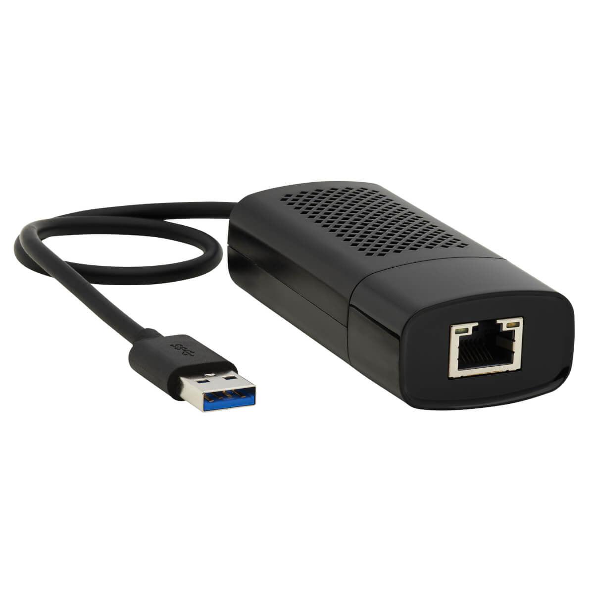 Tripp Lite U336-06N-2P5-B Usb To Rj45 Gigabit Ethernet Network Adapter (M/F) - Usb 3.1 Gen 1, 2.5 Gbps Ethernet, Black