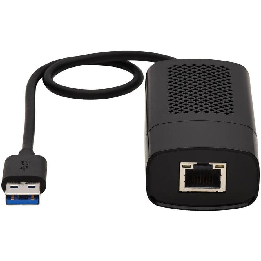Tripp Lite U336-06N-2P5-B Usb To Rj45 Gigabit Ethernet Network Adapter (M/F) - Usb 3.1 Gen 1, 2.5 Gbps Ethernet, Black