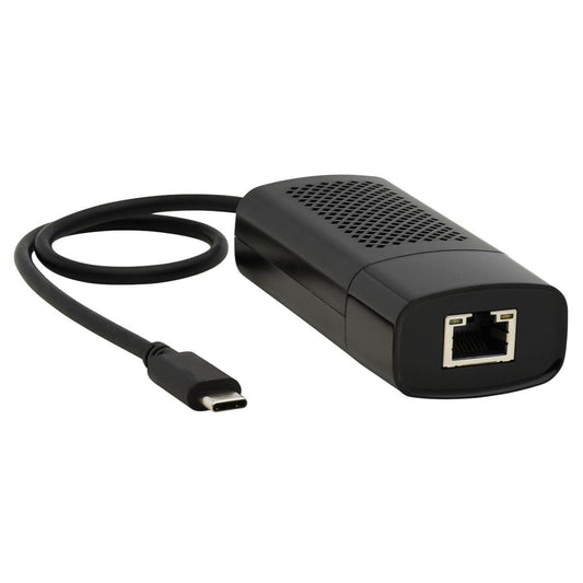 Tripp Lite U436-06N-2P5-B Usb-C To Rj45 Gigabit Ethernet Network Adapter (M/F) - Usb 3.1 Gen 1, 2.5 Gbps Ethernet, Black