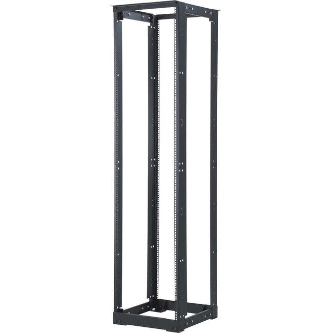 Usa 45U 4Post Adjustable Open,Frame Rack W/M6 Rails 21-32In Depth