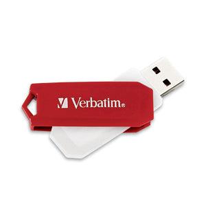 Verbatim Store 'N' Go® Swivel Usb Drive - 32Gb Usb Flash Drive Usb Type-A 2.0 Red
