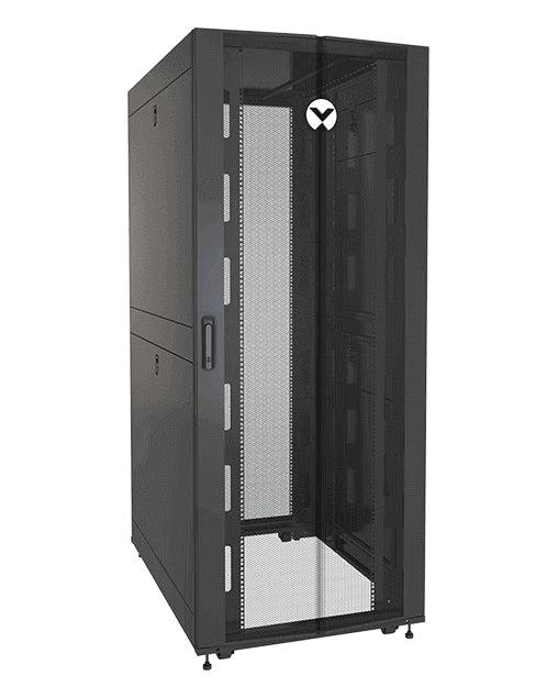 Vertiv Vr3350Sp Rack Cabinet 42U Freestanding Rack Black, Transparent