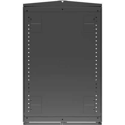 Vertiv Vr3107 Rack Cabinet 48U Freestanding Rack Black, Transparent