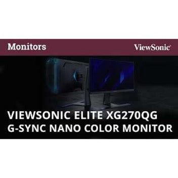 Viewsonic Elite Xg270Qg Led Display 68.6 Cm (27") 2560 X 1440 Pixels Quad Hd Black