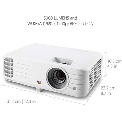 Viewsonic Pg701Wu Data Projector Standard Throw Projector 3500 Ansi Lumens Dmd Wuxga (1920X1200) White
