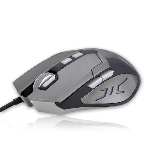 Imicro Cobra Im-Cobz2 Usb Wired Optical Mouse (Black&Space Gray)