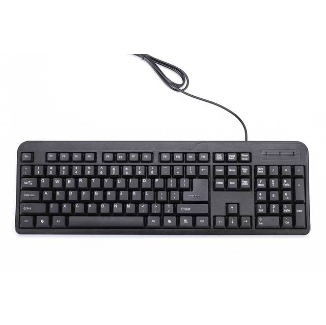 Imicro Kb-Us0803 104-Key Wired Usb English Keyboard (Black)